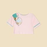 Girls Boxy Balloon Tee T-Shirt