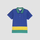 Colour Block Polo Shirt for Boys