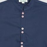 Boys Dotted Nehru Shirt