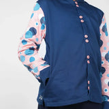Boys Dotted Nehru Shirt