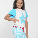 Girls Pompom Joggers