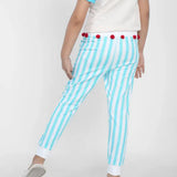 Girls Pompom Joggers