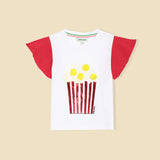 Girls Popcorn Tee T-Shirt