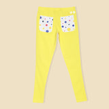 Girls Flower Power Leggings