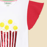 Girls Popcorn Tee T-Shirt